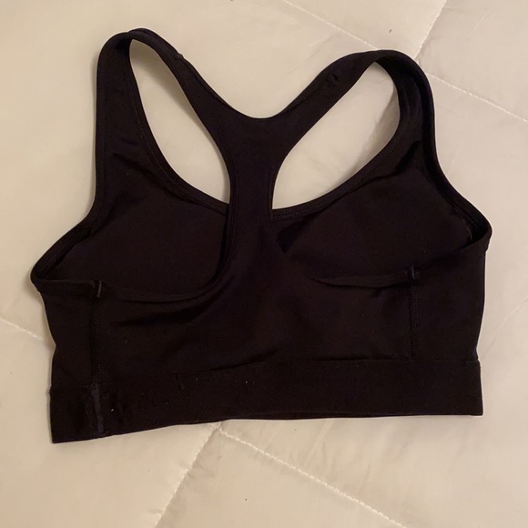 Black Sport Bra - Picture 2 of 3